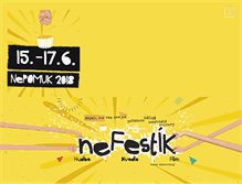 Tablet Screenshot of nefestik.cz